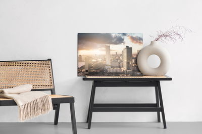 Ljuddämpande tavla - Panorama of Warsaw