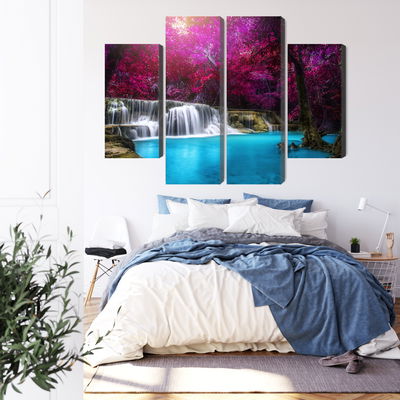 Ljuddämpande tavla - Kanchanaburi waterfall