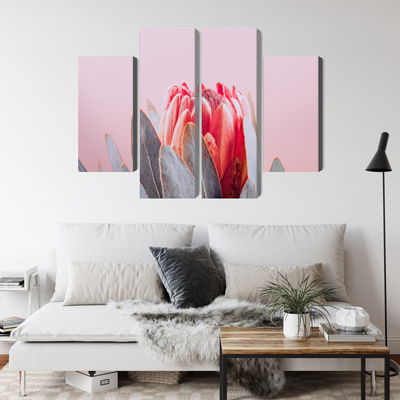 Ljuddämpande tavla - Flower of the royal protéa