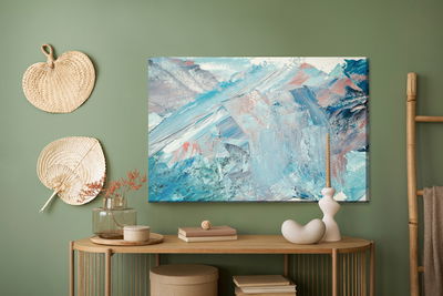 Ljuddämpande tavla - Multicolored abstraction