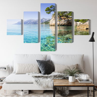 Ljuddämpande tavla - Makarska riviera in Croatia