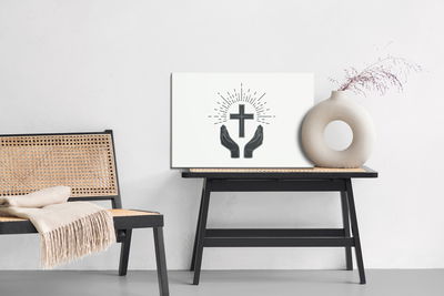 Ljuddämpande tavla - Christian logo