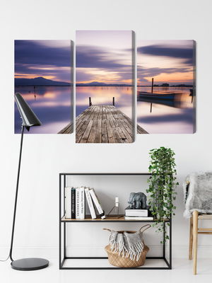 Ljuddämpande tavla - Sunset view