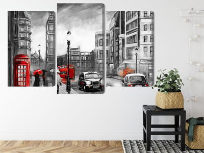 Ljuddämpande tavla - London street view