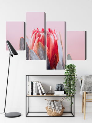 Ljuddämpande tavla - Flower of the royal protea