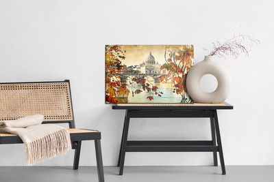 Ljuddämpande tavla - Autumn in Rome