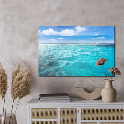 Ljuddämpande tavla - Caribbean sea and sky