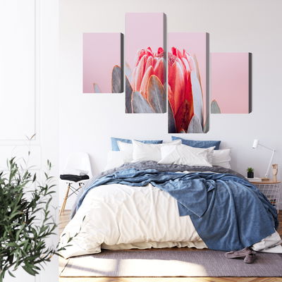 Ljuddämpande tavla - Flower of the royal protea