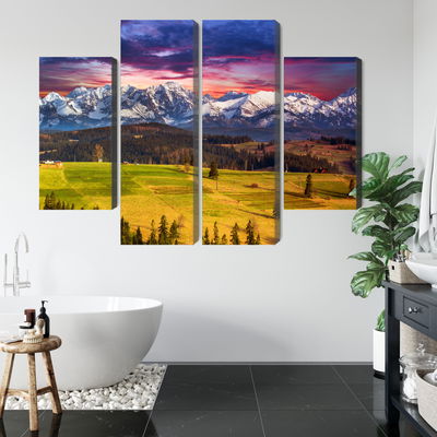 Ljuddämpande tavla - Landscape with the polish