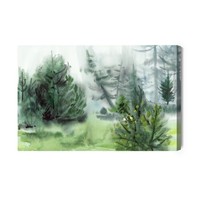 Ljuddämpande tavla - Pine forest