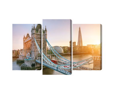 Ljuddämpande tavla - Tower bridge at sunrise