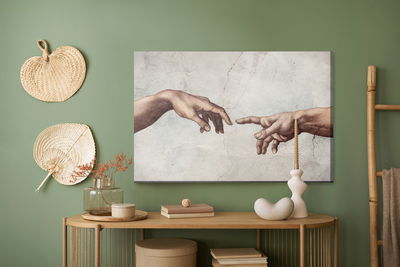 Ljuddämpande tavla - The creation of adam