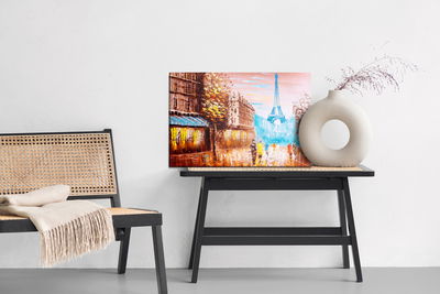 Ljuddämpande tavla - An abstract view of Paris