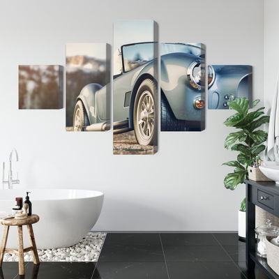 Ljuddämpande tavla - Classic retro car