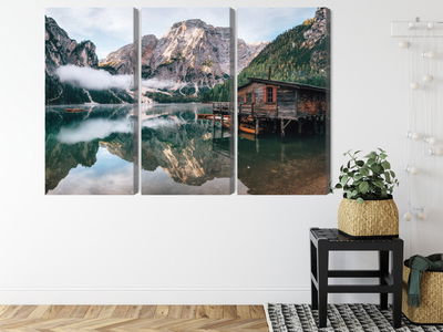 Ljuddämpande tavla - A cottage on the italian