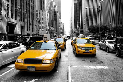 Ljuddämpande tavla - Taxis in New York