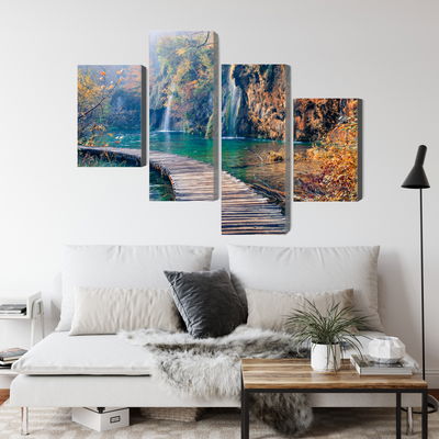 Ljuddämpande tavla - Plitvice lakes national park