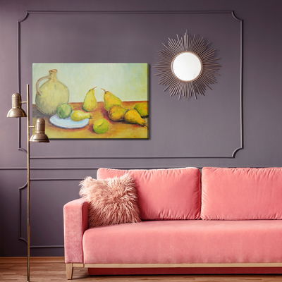 Ljuddämpande tavla - Painted pears