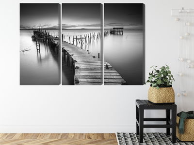 Ljuddämpande tavla - Dilapidated pier