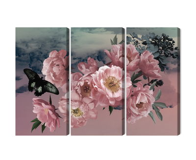 Ljuddämpande tavla - Bouquet of flowers