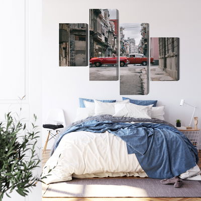 Ljuddämpande tavla - Retro style cars in cuba