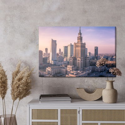 Ljuddämpande tavla - Panorama of the city