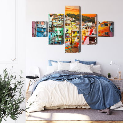 Ljuddämpande tavla - Rio de janeiro city center