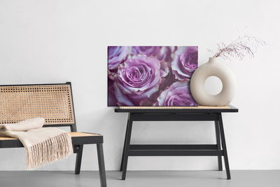 Ljuddämpande tavla - Beautiful purple roses