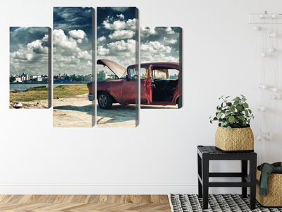 Ljuddämpande tavla - Panoramic view of havana