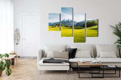 Ljuddämpande tavla - Mountain landscape