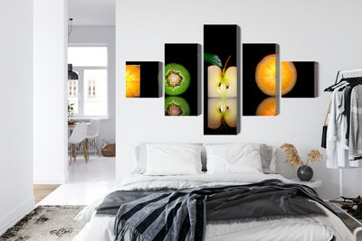 Ljuddämpande tavla - Fruit halves
