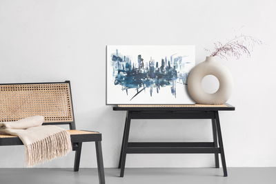 Ljuddämpande tavla - Abstract modern art