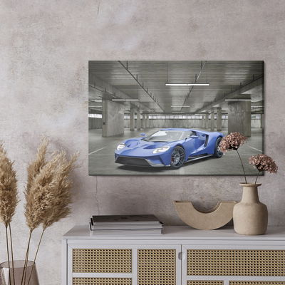 Ljuddämpande tavla - Sports car in the garage