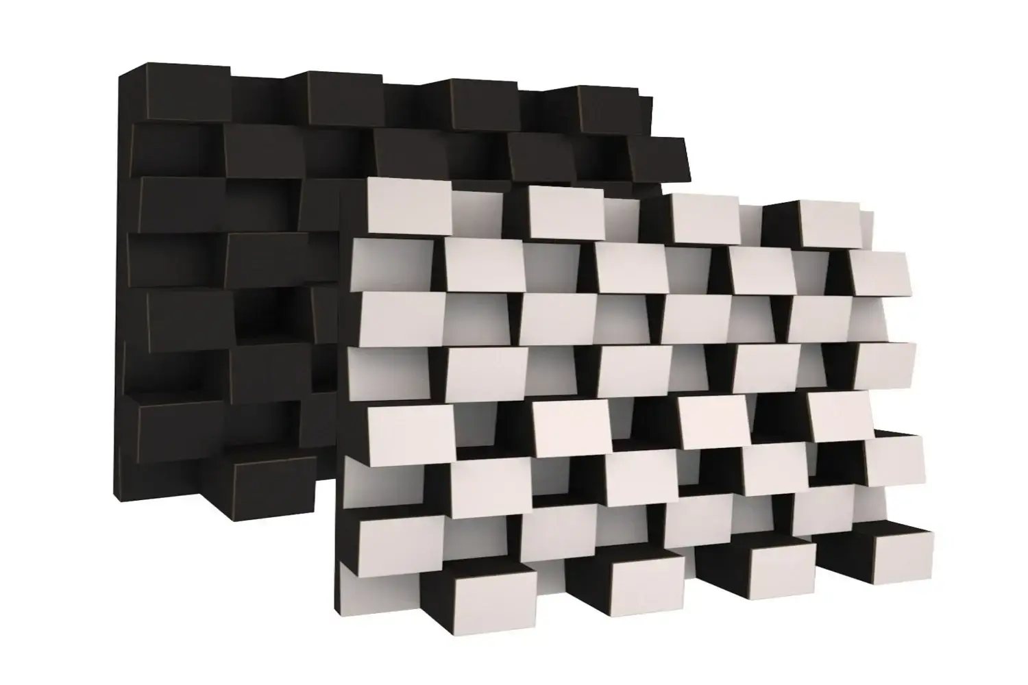 Ljuddiffusorer i olika former