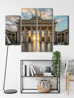 Ljuddämpande tavla - Brandenburg gate in berlin