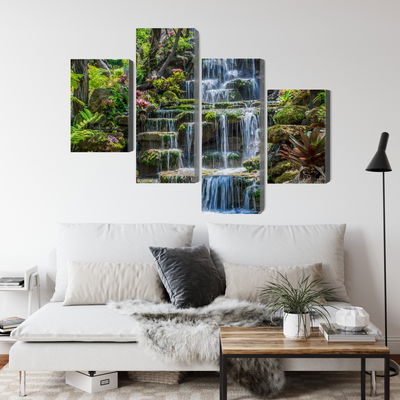 Ljuddämpande tavla - Thai waterfall