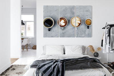 Ljuddämpande tavla - Cups with coffee