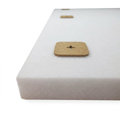 SilentDirect PES Allergy Wall sound absorber, 50 mm, with concealed mounting bracket