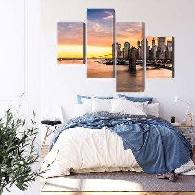 Ljuddämpande tavla - Panorama of the brooklyn