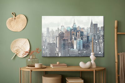 Ljuddämpande tavla - City panorama of New York