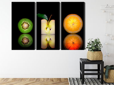 Ljuddämpande tavla - Fruit halves