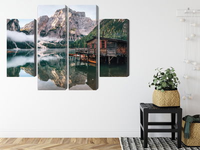 Ljuddämpande tavla - A cottage on the italian