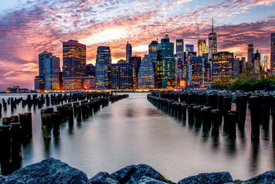 Ljuddämpande tavla - New York city panorama