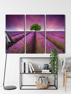 Ljuddämpande tavla - A tree in the middle of a 3d