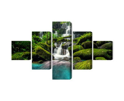 Ljuddämpande tavla - A beautiful waterfall