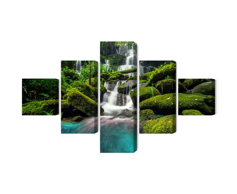 Ljuddämpande tavla - A beautiful waterfall