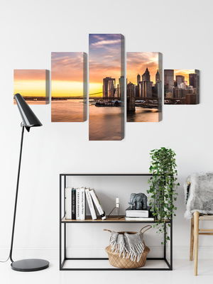 Ljuddämpande tavla - Panorama of the brooklyn