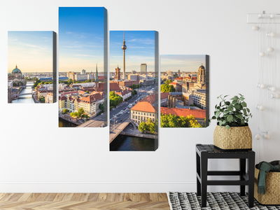 Ljuddämpande tavla - The river spree