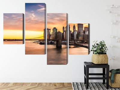 Ljuddämpande tavla - Panorama of the brooklyn