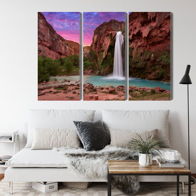 Ljuddämpande tavla - Havasupai waterfalls